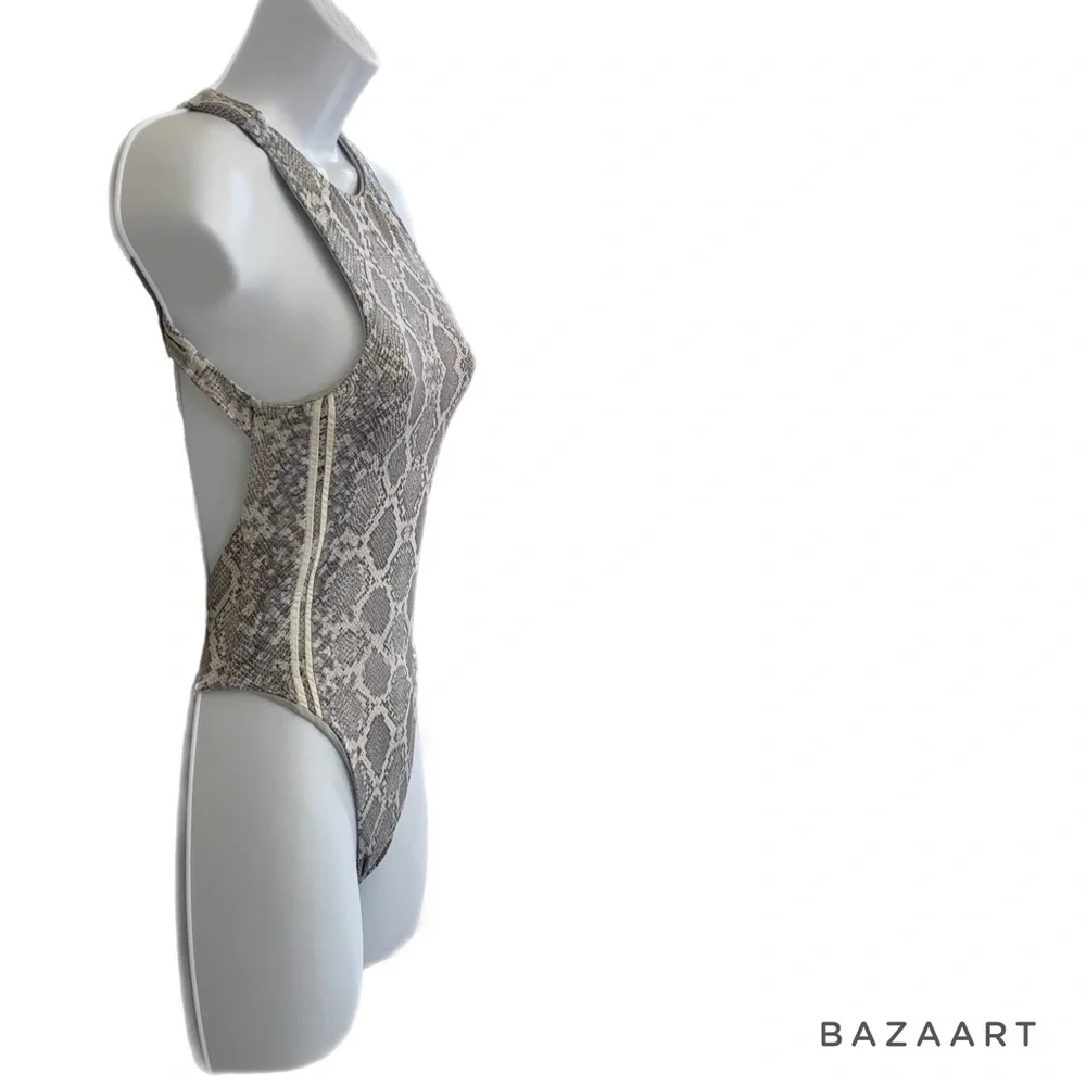 Frankies Bikinis Coastline Python One Piece Bikini - Picture 6 of 7